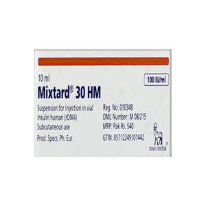Mixtard 30 Hm Penfill Injection 100Iu/ml