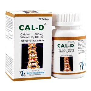 Cal-D Tablets 600mg/400Iu