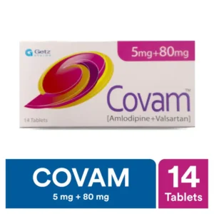 Covam Tablets 5mg+80mg