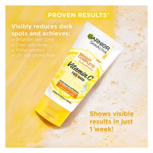 Garnier Skin Active Bright Complete Vitamin C Face Wash 100ml