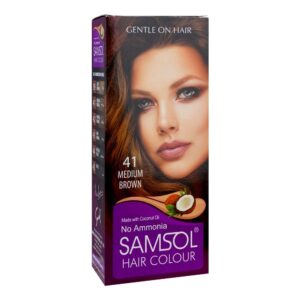 Samsol Hair Colour 41 Medium Brown