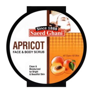 Saeed Ghani Apricot Face & Body Scrub All Skin Types 150g