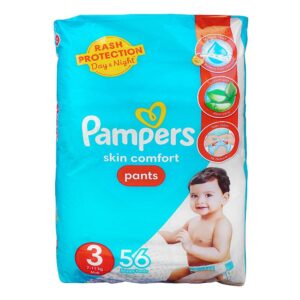Pampers Skin Comfort Pants No.3 Medium 7-11 KG 56-Pack