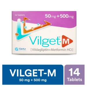 Vilget-M Tablets 50mg+500mg