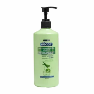 Biocos Aloe Vera Body Lotion Nourishes Soothes & Restores Dry Damaged Skin 500Ml