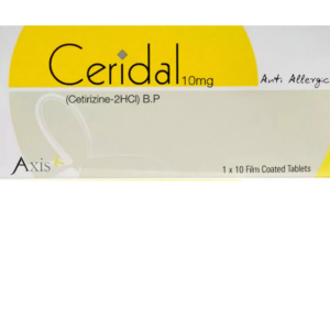 Ceridal 10mg 100 Tablets