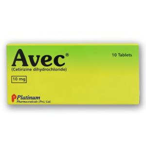 Avec Tablets 10mg