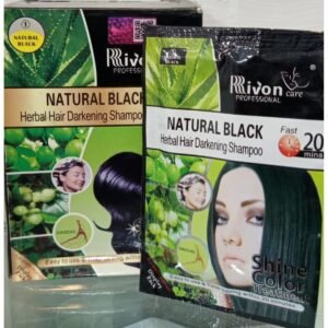 Rivon Natural Black Darkening Shampoo Sachet