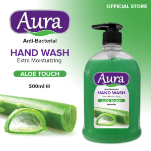 Aura Hand Wash Green Aloe Touch 500ML
