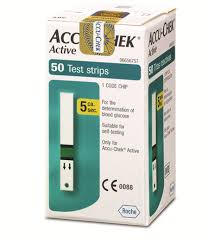 ACCU-CHEK ACTIVE STRIPS 50s