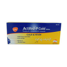 ACTIFED-P COLD TAB 400S