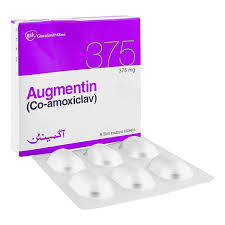 AUGMENTIN 375 MG 18'S