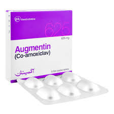 AUGMENTIN 625GM TAB 6S