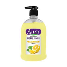 Aura Hand Wash Yellow Lemon 500ML