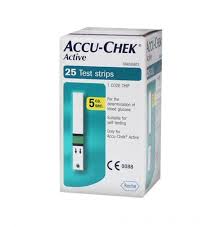 Accu-Chek Active Glucose 25 S Str (1 s)