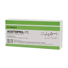 Acetopril Tab 25mg