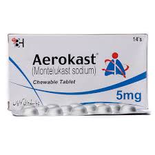 Aerokast Tab 5 Mg 2x7's