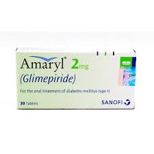 Amaryl Tab 2 Mg 3x10's