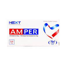 Amper Tab 5/4mg 10's