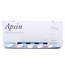 Apsin Tab 20 Mg 2x10's