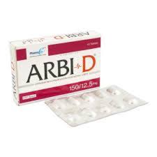 Arbi-D 150mg/12.5MG 10's