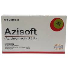 Azisoft 250mg Cap 10s