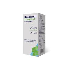 BIODROXIL GRANULES SUSP 125 MG