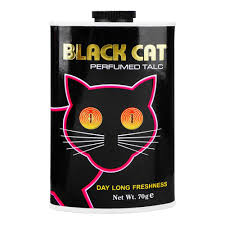 BLACK CAT ELEGANT TALC POWDER