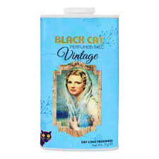 BLACK CAT VINTAGE TALC POWDER 70GM