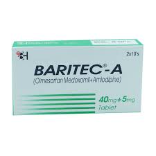 Baritec-A 40/5MG Tab 20s