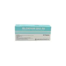 Blokium Diu Tab 50 Mg 20's