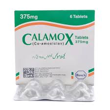 CALAMOX 375MG TAB 6s
