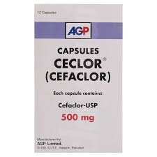 CECLOR 500MG CAP 12
