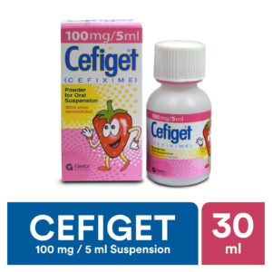 Cefiget 30Ml Suspension 100Mg/5Ml