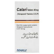 Calan 40Mg Tab 50 s