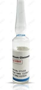 Calcium Gluconate Inj 50 S