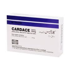 Cardace Tab 10 Mg 2x10's