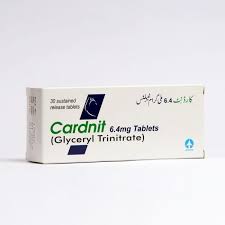Cardnit Tab 6.4 Mg 30's