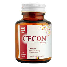 Cecon 500Mg Chewable Tab 40 s