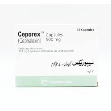 Ceporex 500Mg Cap 12 s
