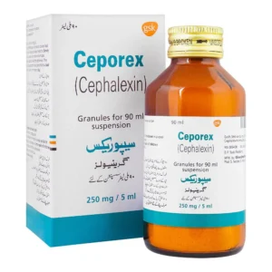 Ceporex 90Ml Suspension 250Mg/5Ml
