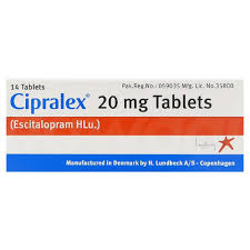 Cipralex Tab 20 Mg 14's