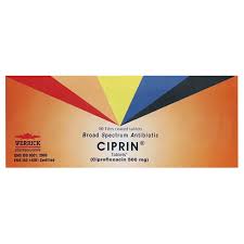 Ciprin Cap 500 Mg 10's
