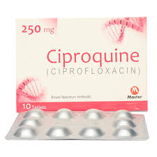 Ciproquine 250Mg Tab 10 s
