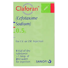 Claforan Inj 0.5g 1 Vial
