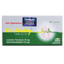 Co-Eziday Tab 50/12.5 Mg 2x10's