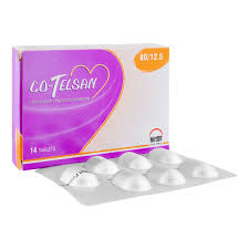 Co-Telsan Tab 80/12.5 Mg 14's