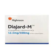 DIAJARD-M 12.5/500 TAB 14's