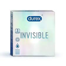 DUREX INVISIBLE CONDOM 3's