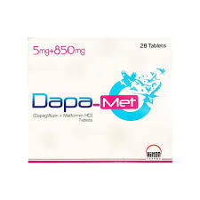 Dapa-Met 5mg+850mg Tab 28s